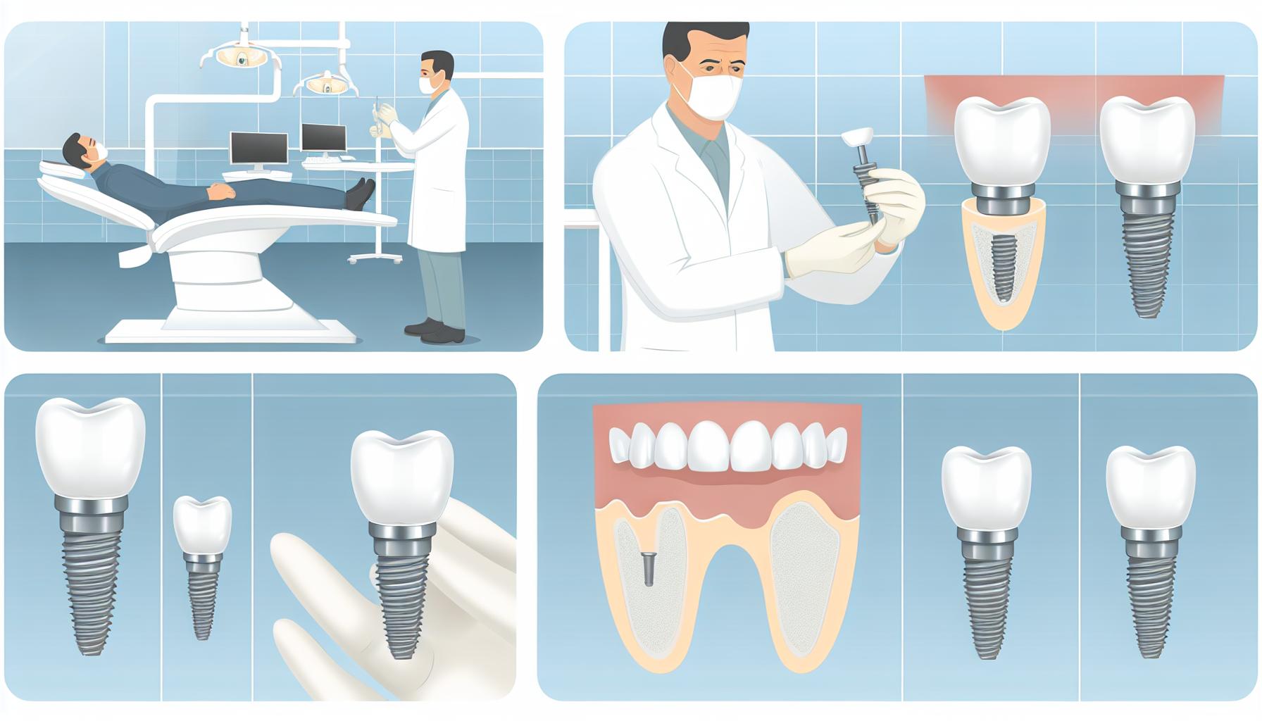 Các Bước Trong Quy Trình Trồng Răng Implant