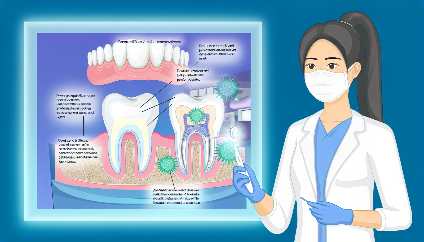 Nguyên Nhân Gây Viêm Nha Chu và Tác Động Đến Xương Hàm