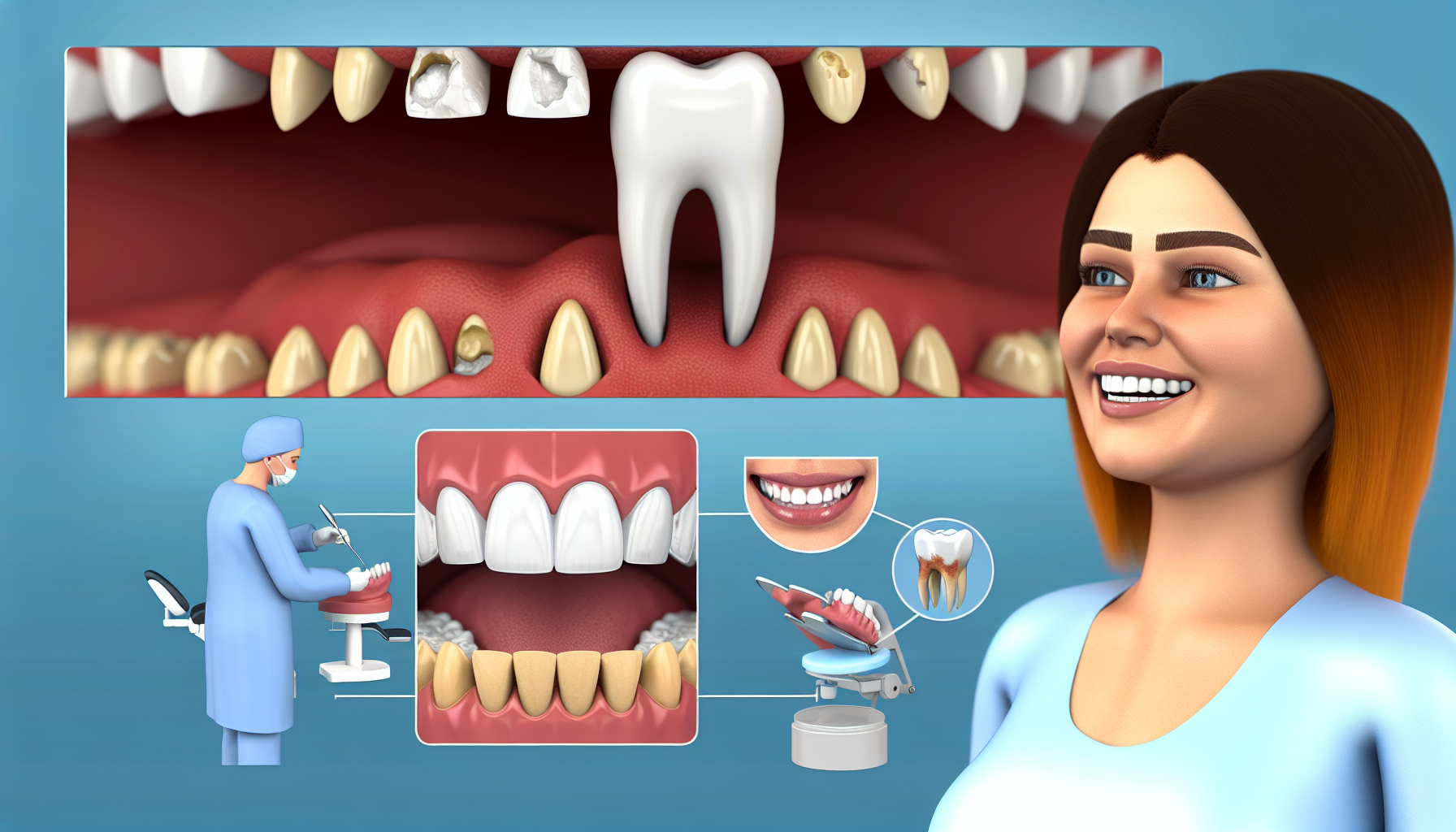 Phục Hình Răng Sứ: Biến Đổi Nụ Cười Thưa Trở Nên Hoàn Hảo