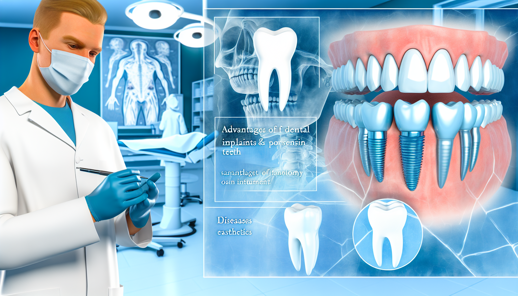 Ưu Điểm Của Răng Sứ Và Răng Implant